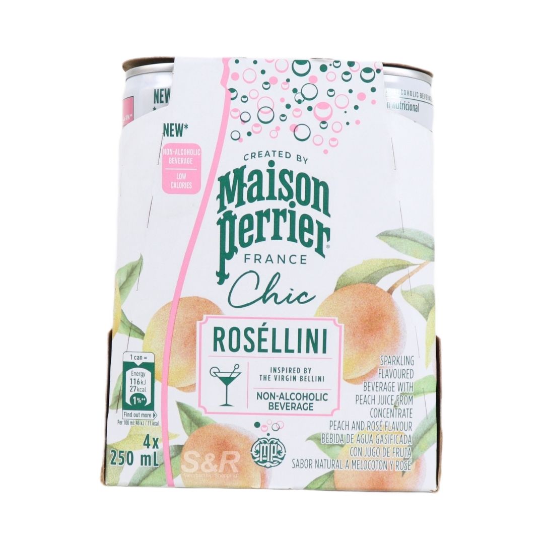 Maison Perrier Chic Roséllini 250mL x 4 cans
